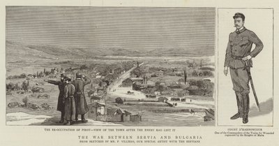 A guerra entre Servia e Bulgária de Frederic Villiers